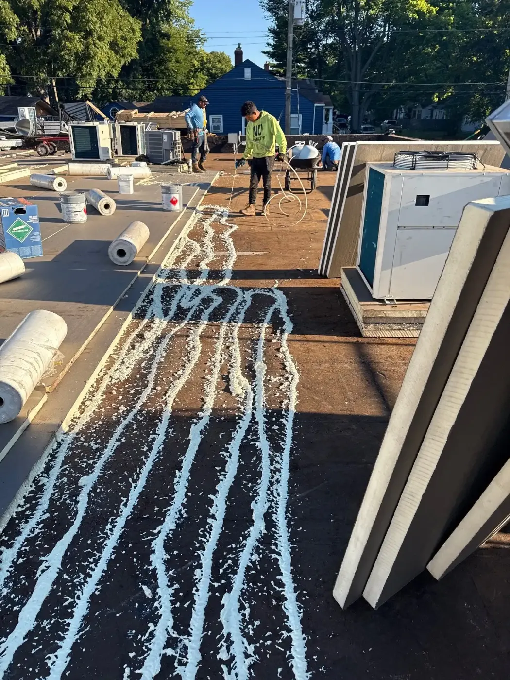 Membrane repair completed in Winamac